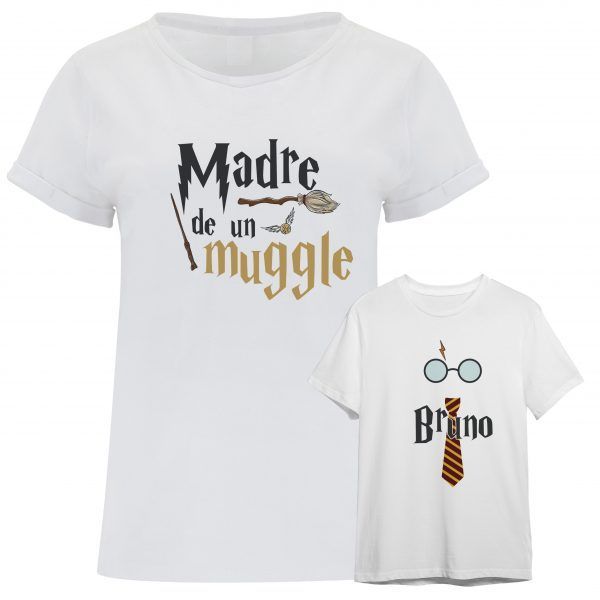 Conjunto camisetas personalizadas madre "Harry Potter"